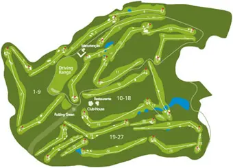 Course Map Montebelo Golfe
