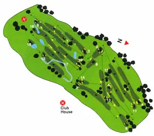 Course Map Oporto Golf Club